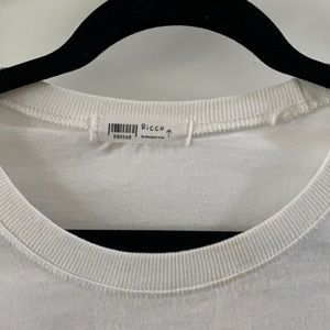 White Korean Crewneck